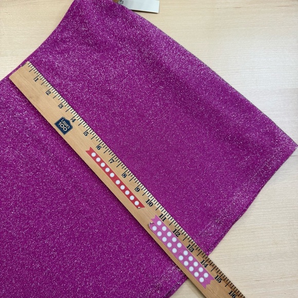 Victorias Secret PINK Swim Cover Up Mini Skirt Womens Large Magenta Shimmer - Picture 6 of 10